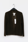 SWAYING/KNIT seamless mohair suit SW212SZ68 brown PS16